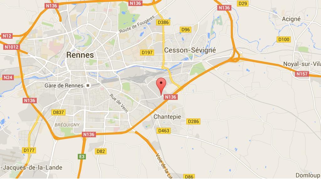 Premiere Classe Rennes Sud Est Chantepie Buitenkant foto